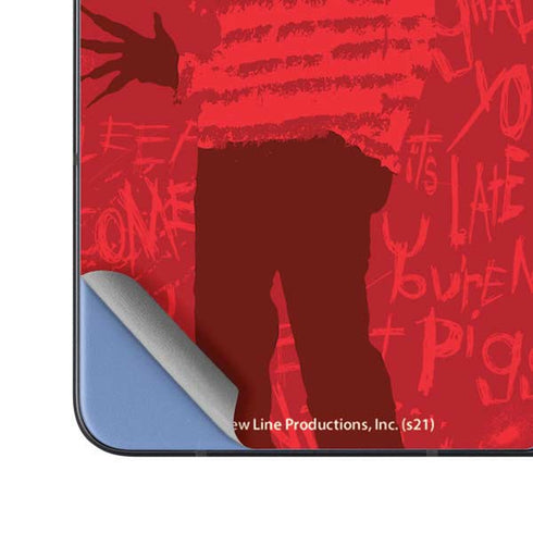 Nightmare on Elm Street Dont Fall Asleep Galaxy Z Fold5 5G Skin